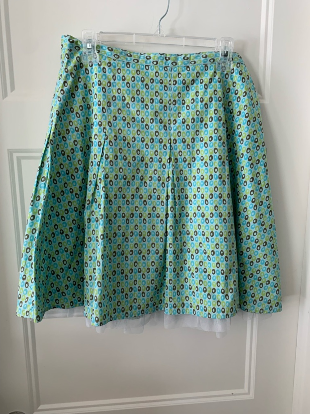 Togo Petites , A-line 100% cotton  Skirt with light cotton lining with crinoline
